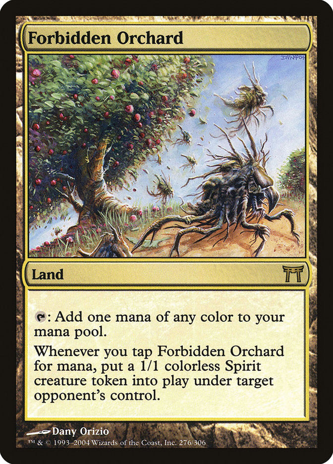 Forbidden Orchard [Champions of Kamigawa] [Foil]