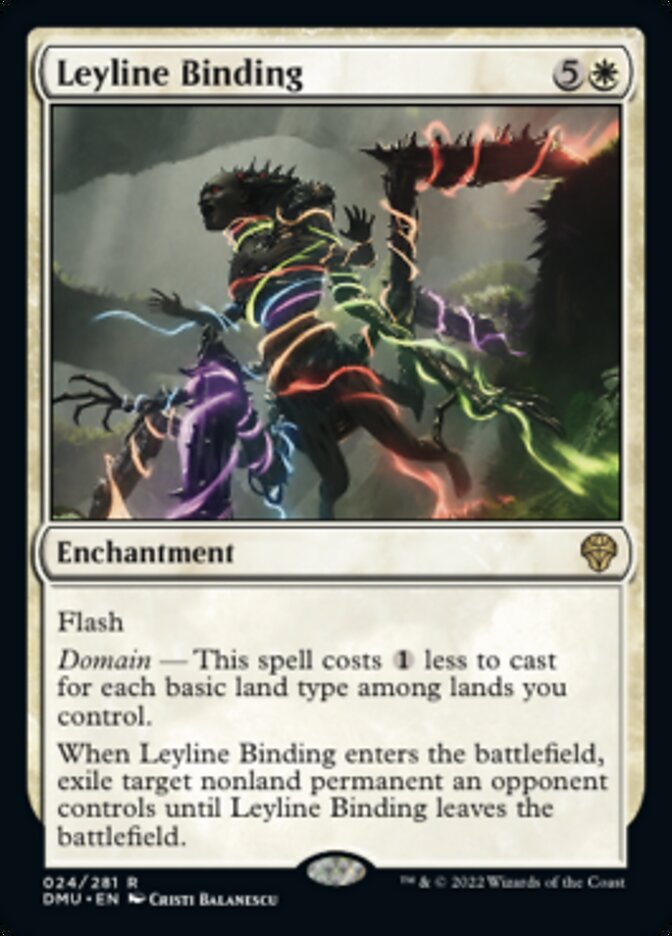 Leyline Binding [Dominaria United] [Foil]