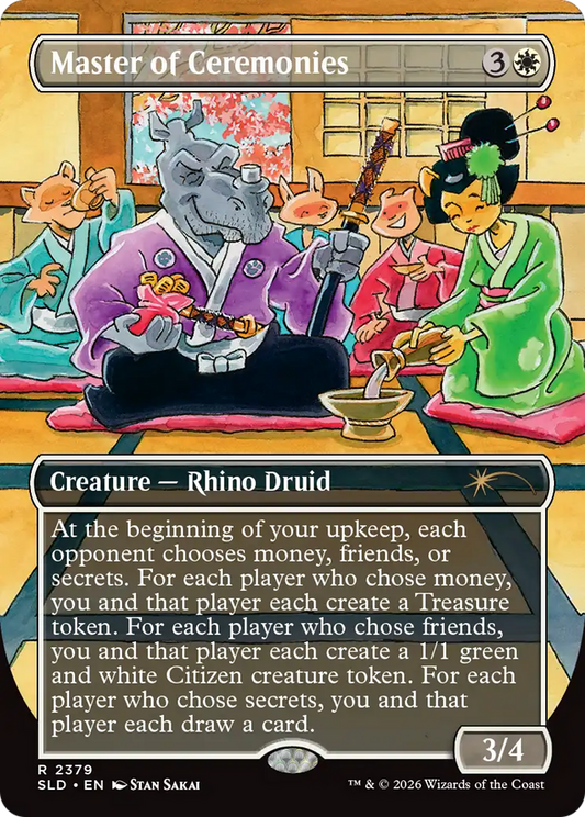Master of Ceremonies [Secret Lair Drop Series] [Foil]