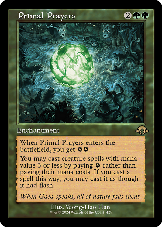 Primal Prayers (Retro) [Modern Horizons 3] [Foil]