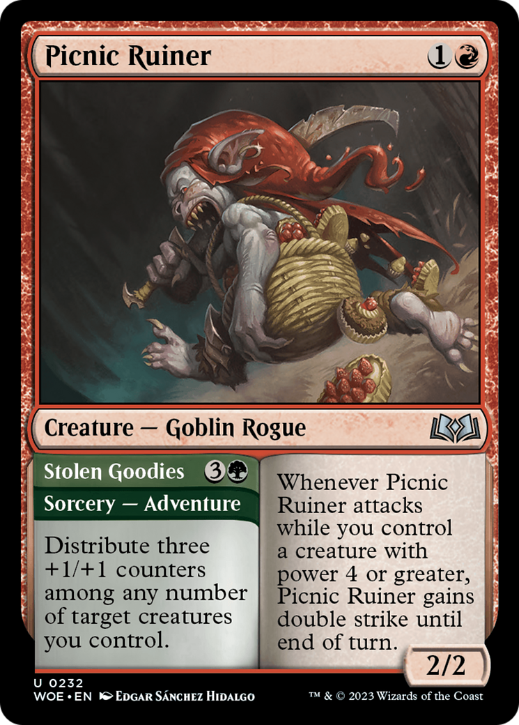Picnic Ruiner // Stolen Goodies [Wilds of Eldraine] [Foil]
