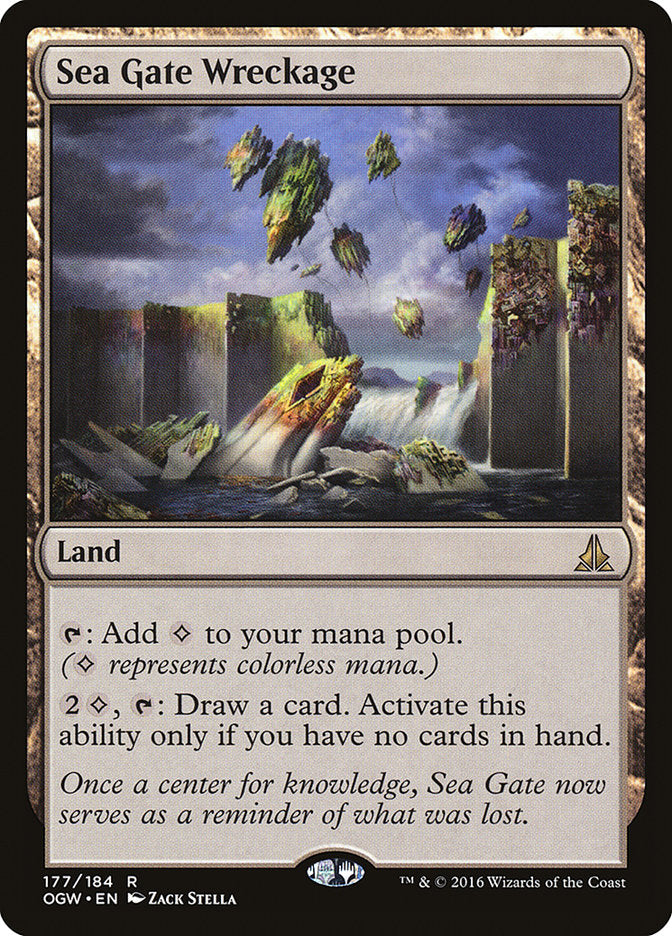 Sea Gate Wreckage [Oath of the Gatewatch] [Foil]