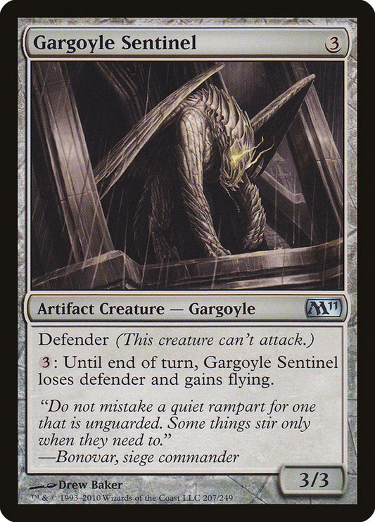 Gargoyle Sentinel [Core Set 2011] [Foil]
