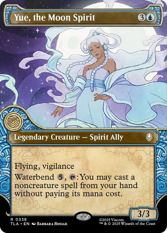 Yue, the Moon Spirit (Showcase) [Avatar: The Last Airbender] [Foil]