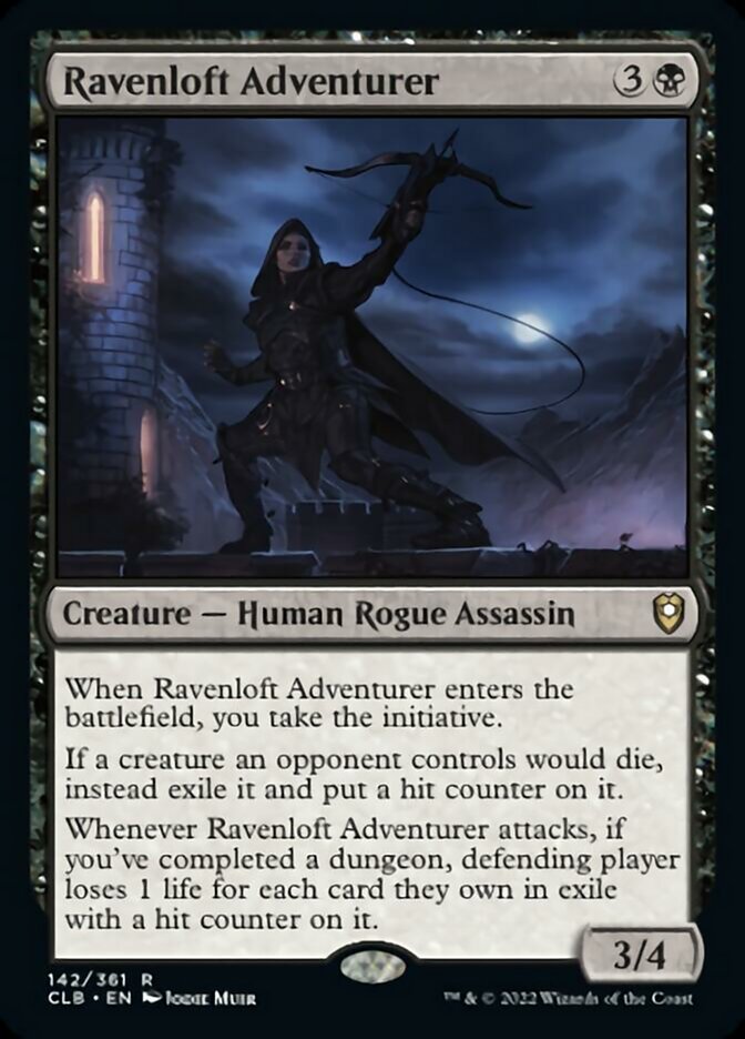 Ravenloft Adventurer [Commander Legends: Battle for Baldur's Gate] [Foil]