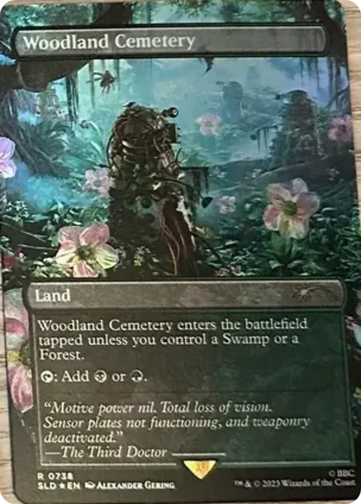 Woodland Cemetery [Secret Lair Drop Series] [Foil]