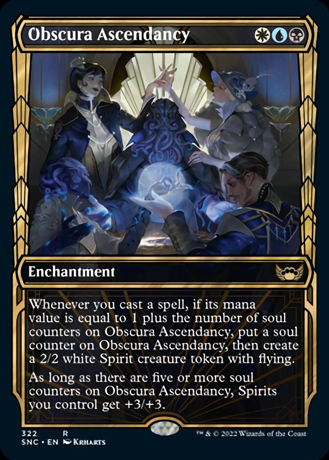 Obscura Ascendancy (Showcase Golden Age) [Streets of New Capenna] [Foil]