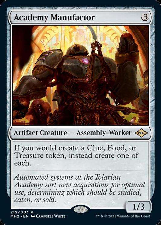 Academy Manufactor [Modern Horizons 2] [Foil]