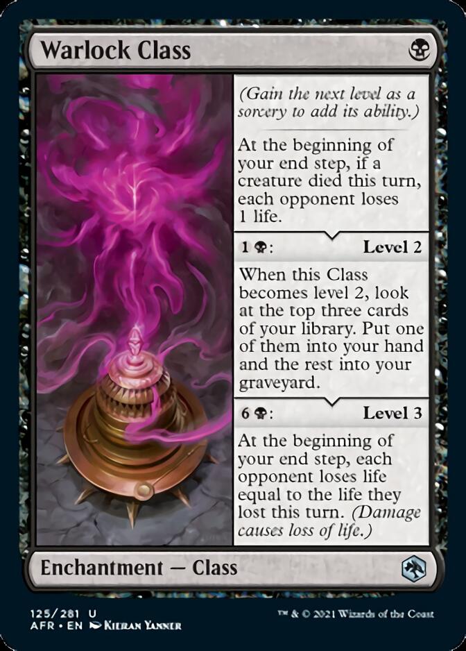 Warlock Class [Dungeons & Dragons: Adventures in the Forgotten Realms] [Foil]