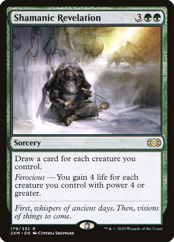 Shamanic Revelation [Double Masters] [Foil]
