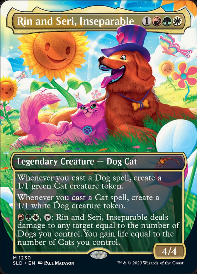 Rin and Seri, Inseparable (Borderless) [Secret Lair Drop Series] [Foil]