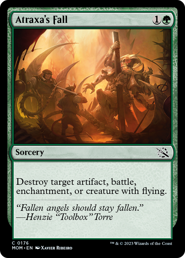 Atraxa's Fall [March of the Machine] [Foil]