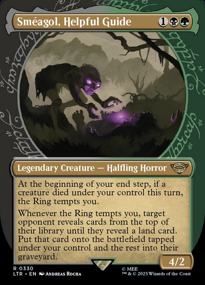 Smeagol, Helpful Guide (Showcase Ring Frame) [The Lord of the Rings: Tales of Middle-Earth] [Foil]