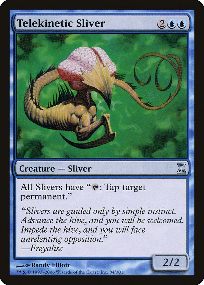 Telekinetic Sliver [Time Spiral] [Foil]