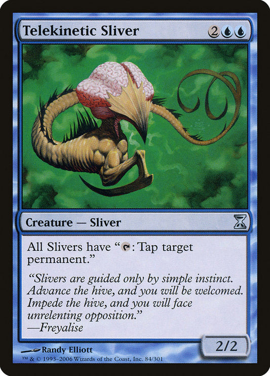 Telekinetic Sliver [Time Spiral] [Foil]