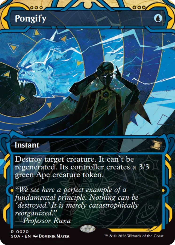 Pongify [Secrets of Strixhaven: Mystical Archive] [Foil]