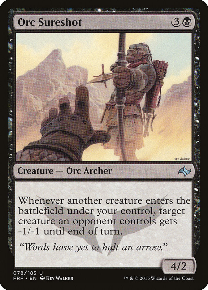 Orc Sureshot [Fate Reforged] [Foil]