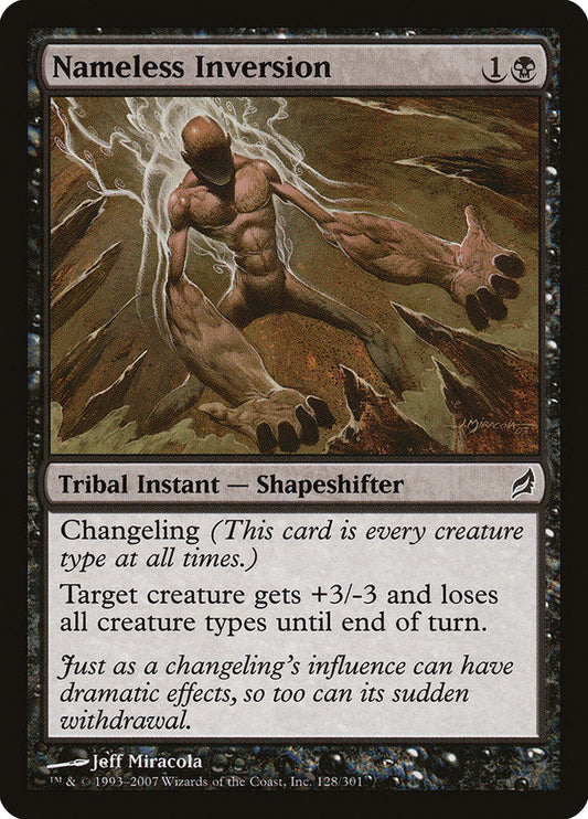 Nameless Inversion [Lorwyn] [Foil]