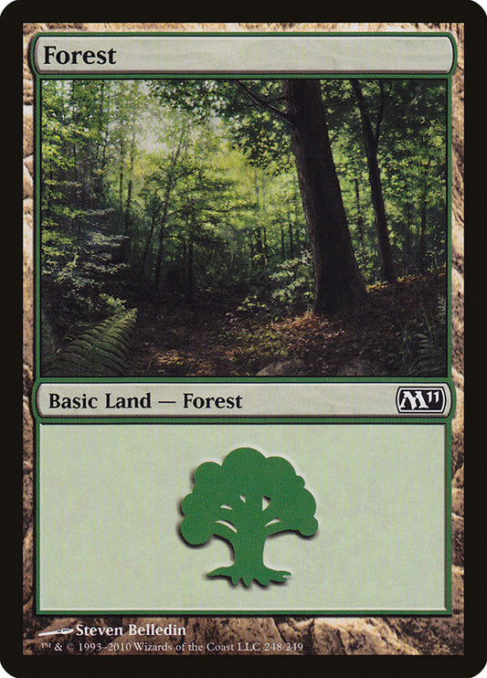 Forest (248) [Core Set 2011] [Foil]