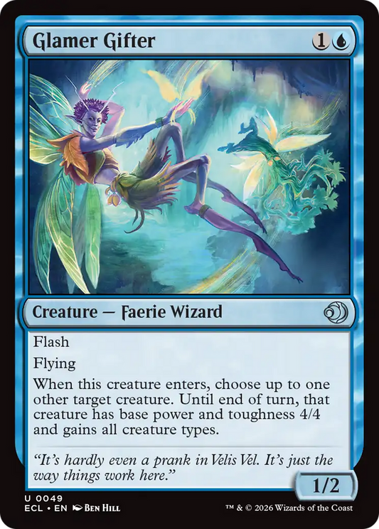 Glamer Gifter [Lorwyn Eclipsed] [Foil]