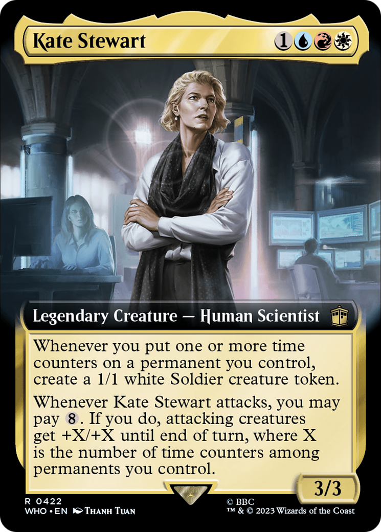 Kate Stewart (Extended Art) [Doctor Who] [Foil]
