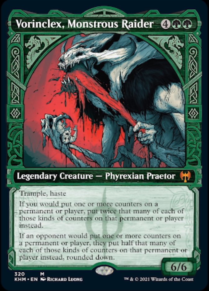 Vorinclex, Monstrous Raider (Showcase) [Kaldheim] [Foil]