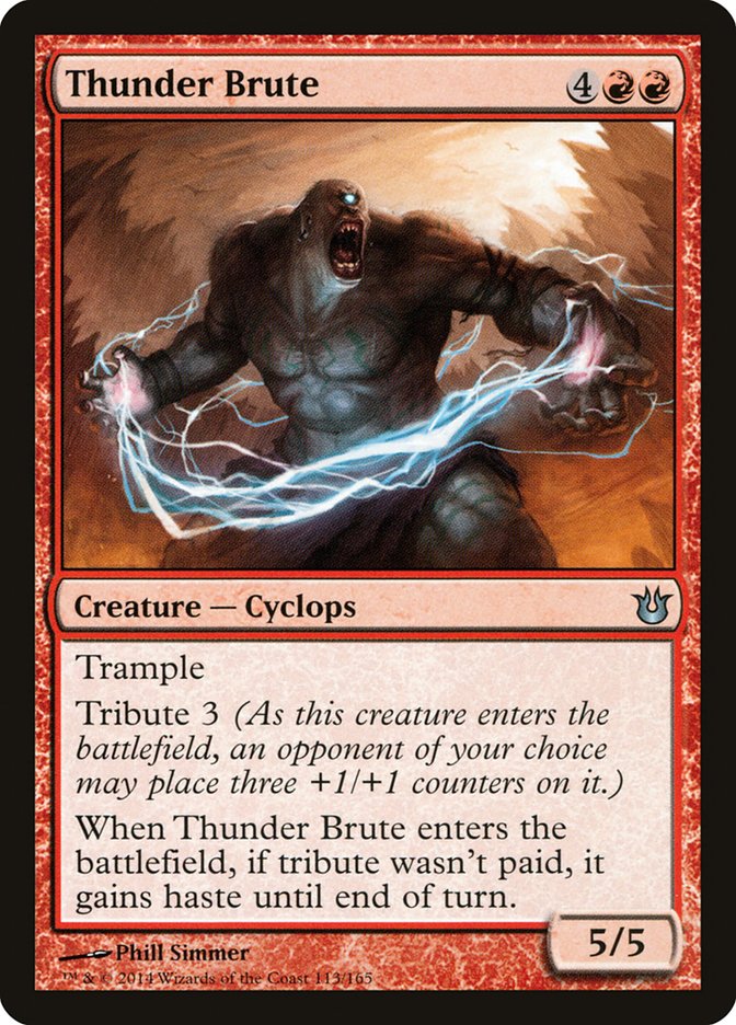 Thunder Brute [Born of the Gods] [Foil]