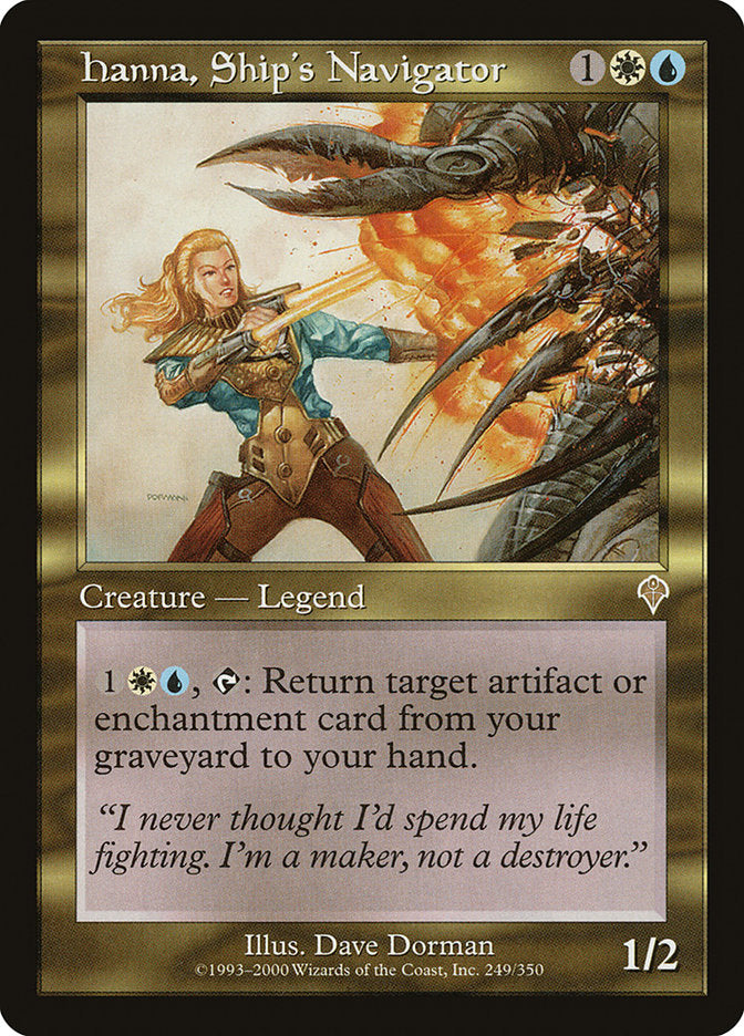 Hanna, Ship's Navigator [Invasion] [Foil]