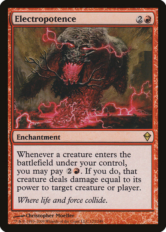 Electropotence [Zendikar] [Foil]