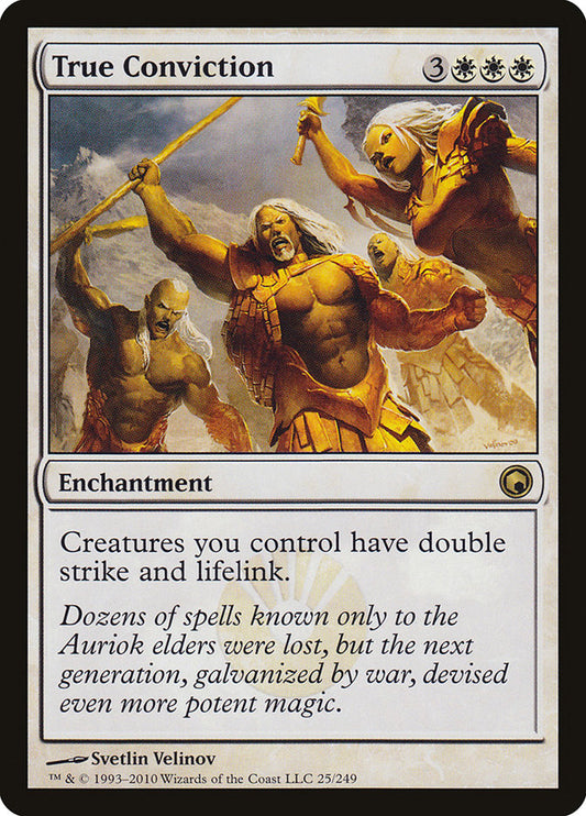 True Conviction [Scars of Mirrodin] [Foil]