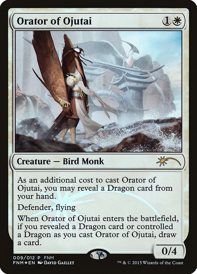 Orator of Ojutai [Friday Night Core Set 2015]