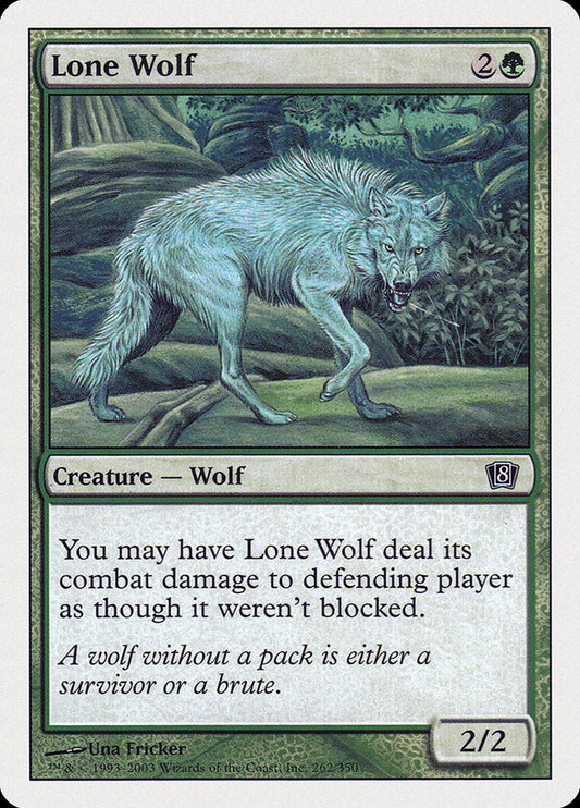 Lone Wolf [Eighth Edition] [Foil]