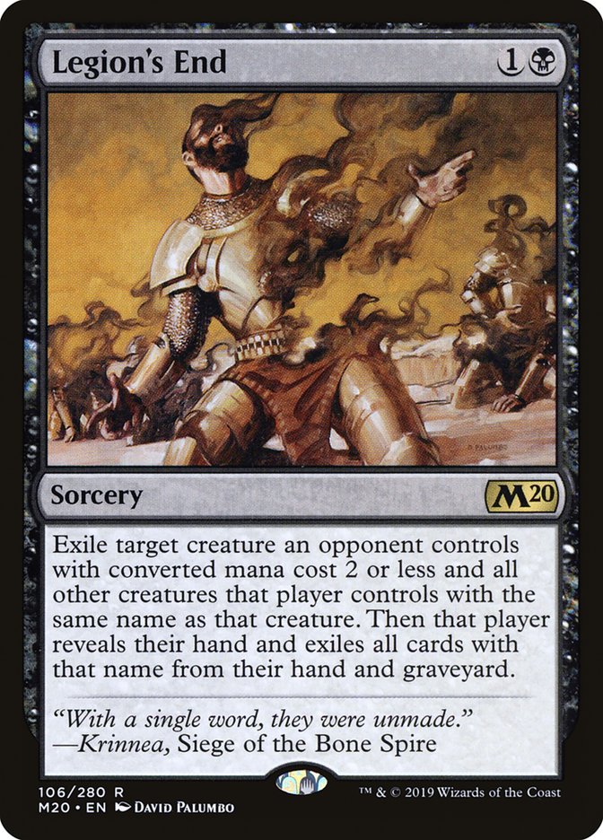 Legion's End [Core Set 2020] [Foil]