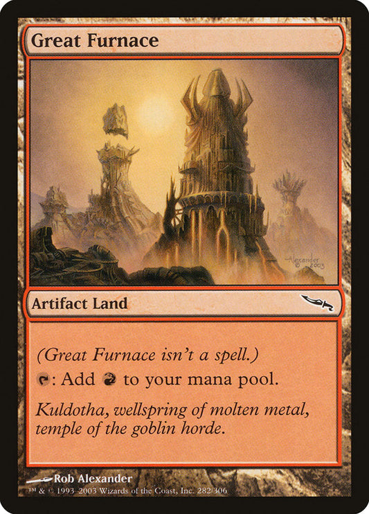 Great Furnace [Mirrodin] [Foil]
