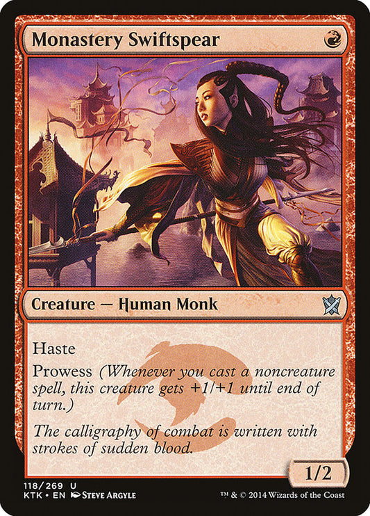 Monastery Swiftspear [Khans of Tarkir] [Foil]