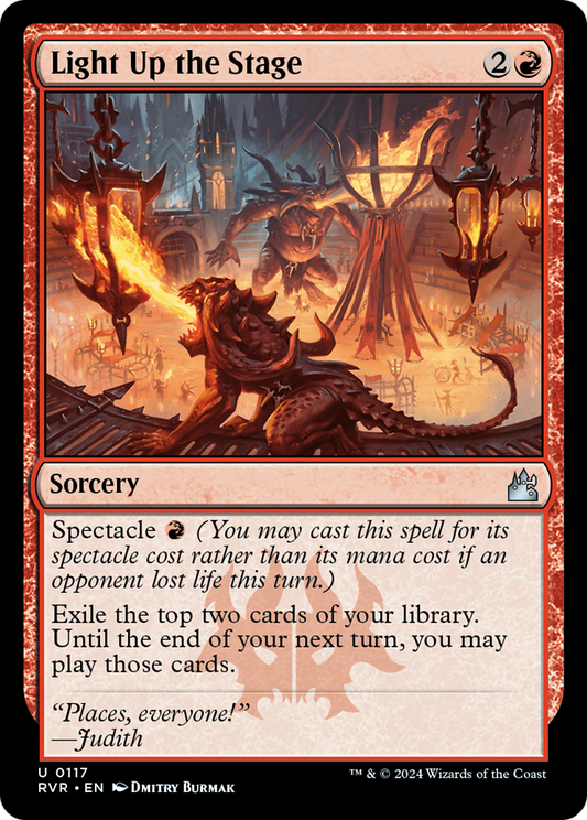 Light Up the Stage [Ravnica Remastered] [Foil]