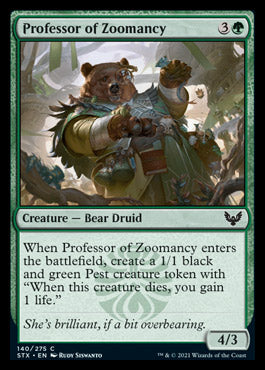 Professor of Zoomancy [Strixhaven: School of Mages] [Foil]