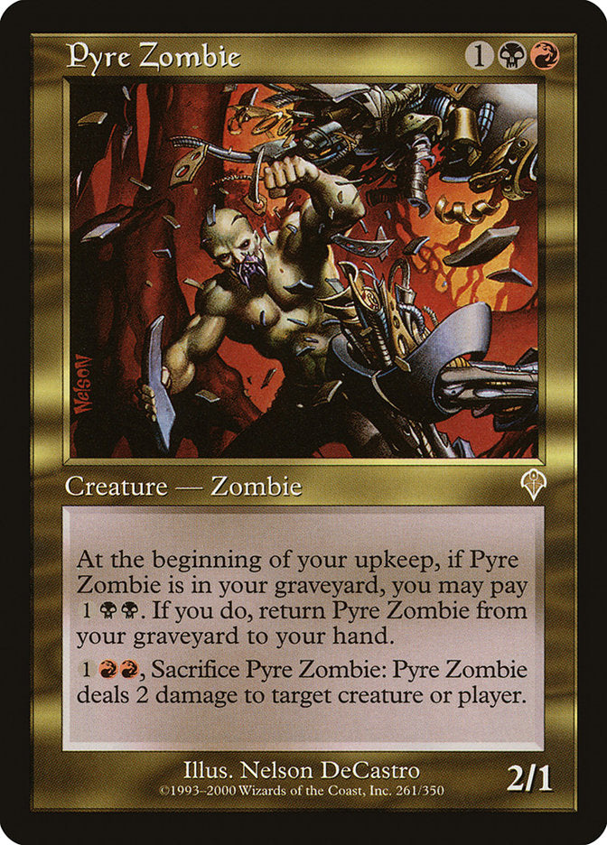 Pyre Zombie [Invasion] [Foil]
