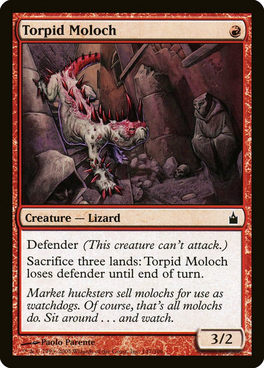 Torpid Moloch [Ravnica: City of Guilds] [Foil]