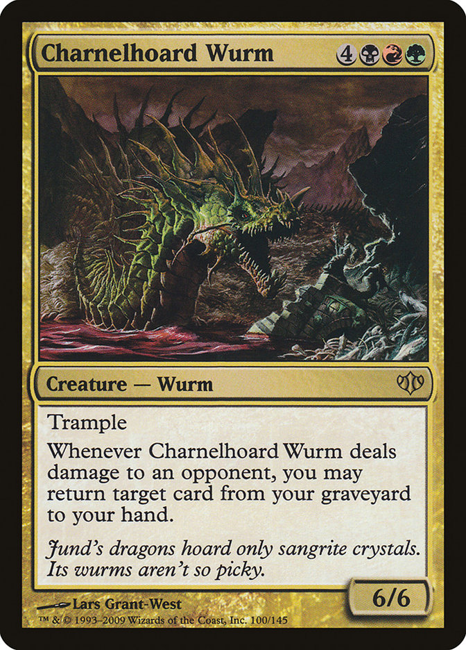 Charnelhoard Wurm [Conflux] [Foil]