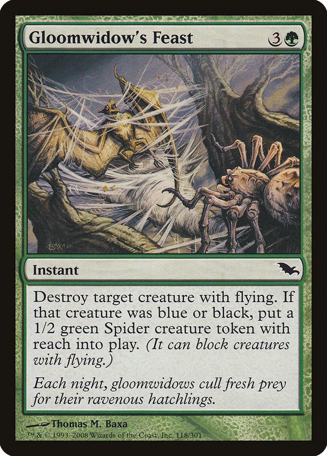 Gloomwidow's Feast [Shadowmoor] [Foil]