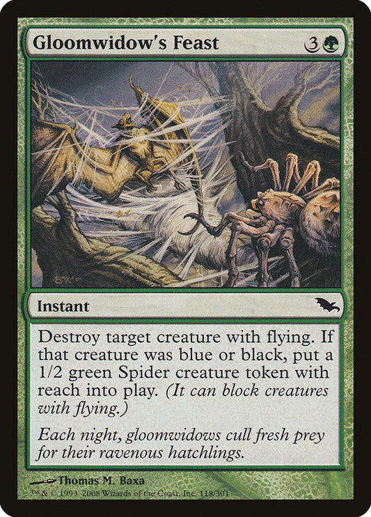 Gloomwidow's Feast [Shadowmoor] [Foil]