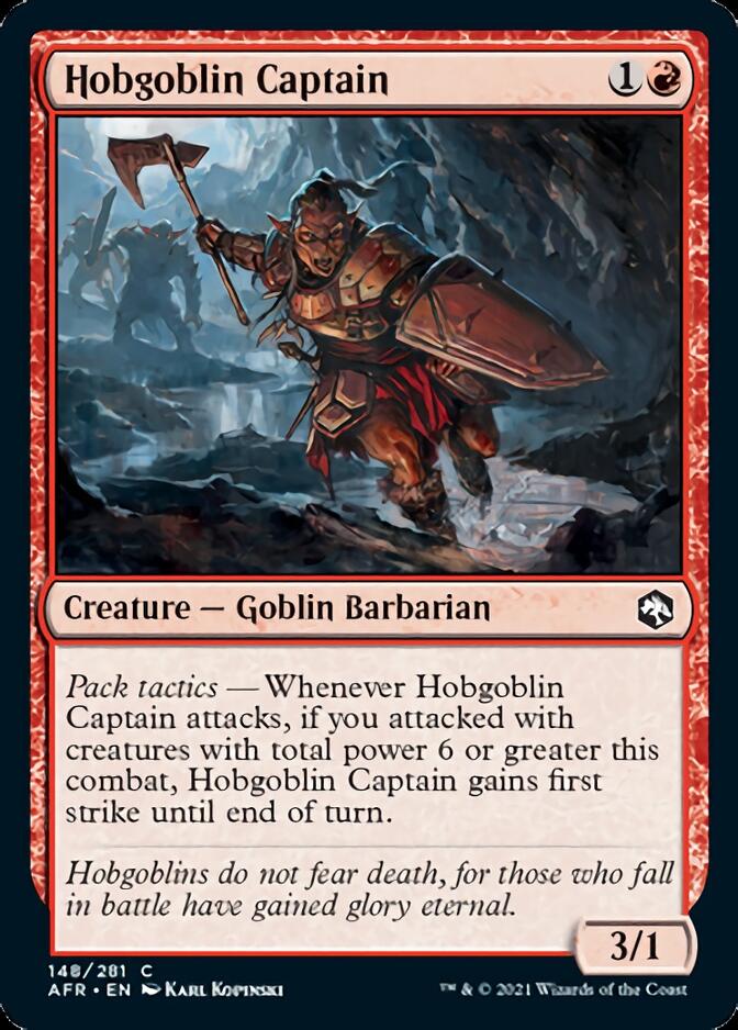 Hobgoblin Captain [Dungeons & Dragons: Adventures in the Forgotten Realms] [Foil]