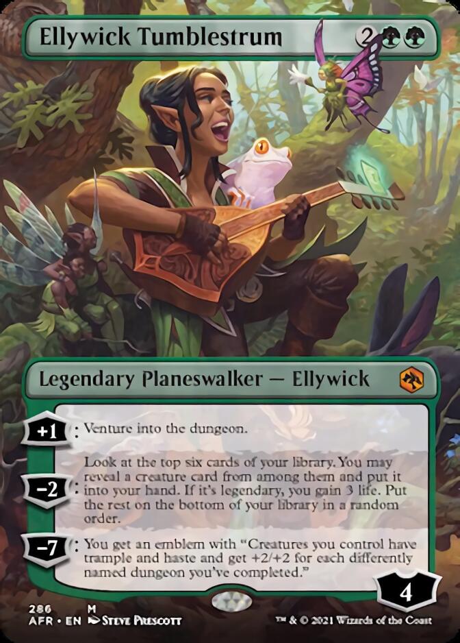 Ellywick Tumblestrum (Borderless) [Dungeons & Dragons: Adventures in the Forgotten Realms] [Foil]