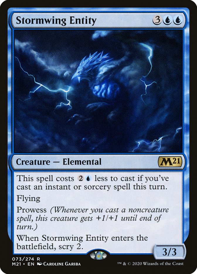 Stormwing Entity [Core Set 2021] [Foil]