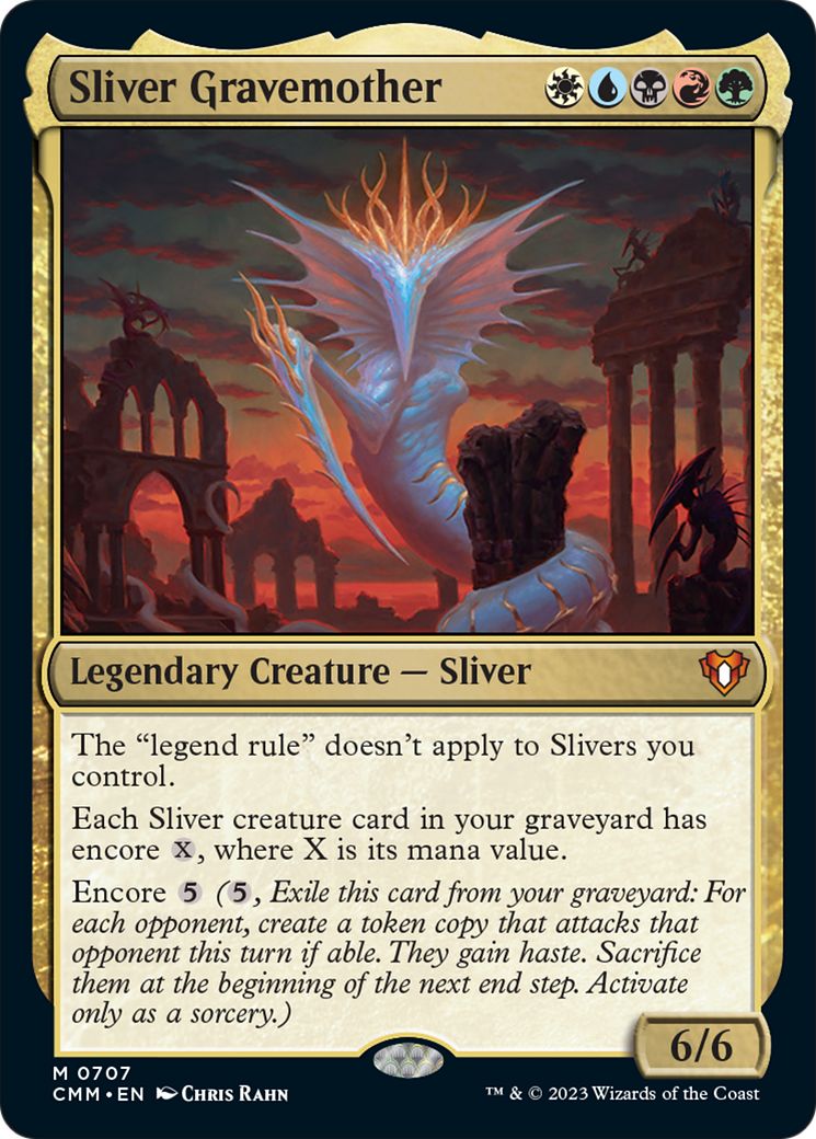 Sliver Gravemother [Commander Masters] [Foil]