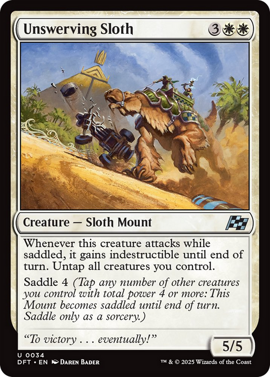 Unswerving Sloth [Aetherdrift] [Foil]
