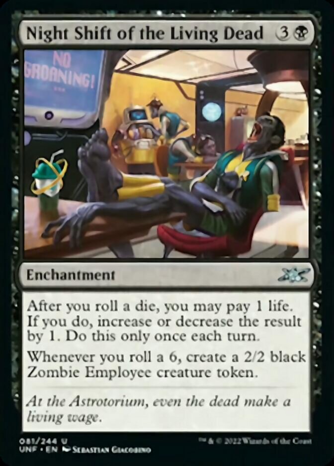 Night Shift of the Living Dead [Unfinity] [Foil]