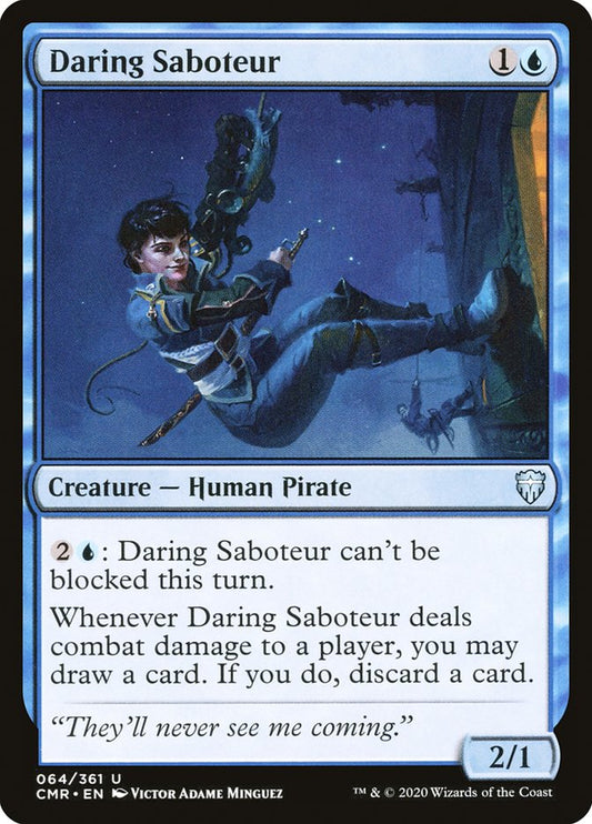 Daring Saboteur [Commander Legends] [Foil]