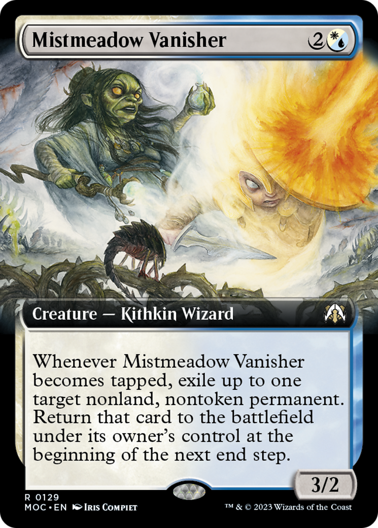 Mistmeadow Vanisher (Extended Art) [March of the Machine Commander] [Foil]